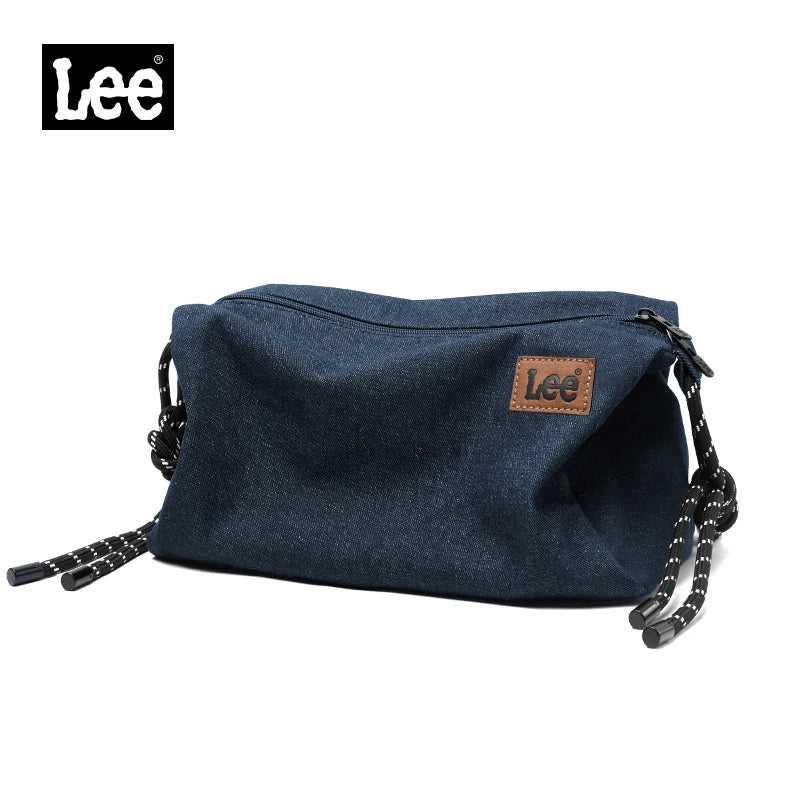 Unisex Denim Square Shoulder Bag