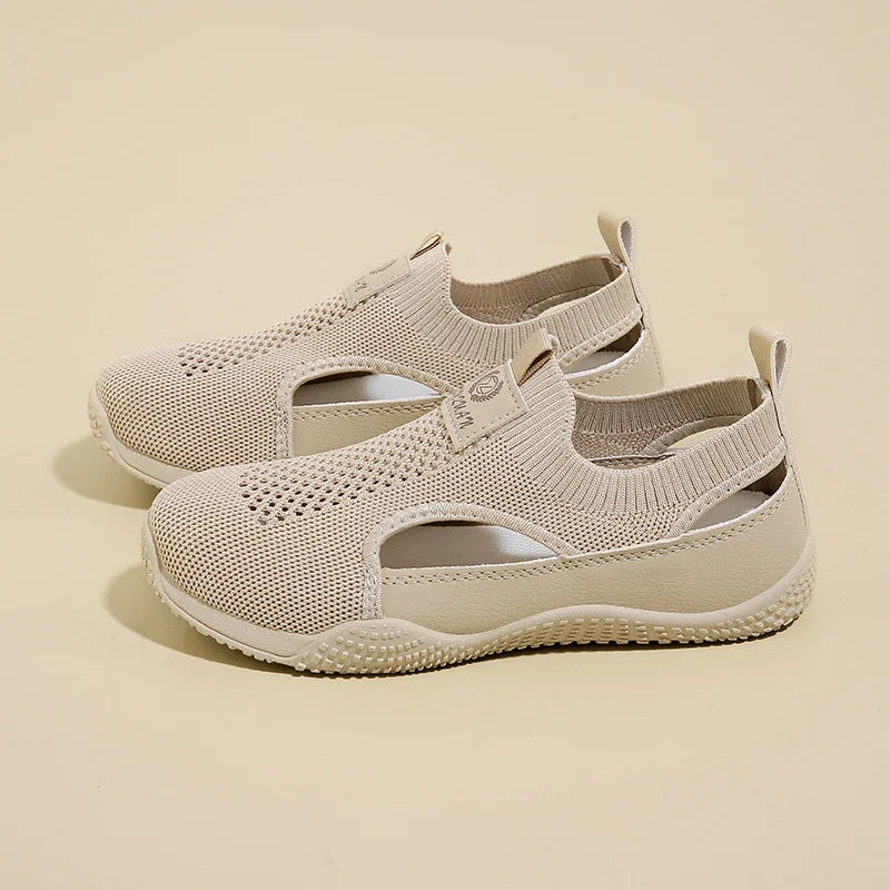 Women's Breathable Mesh Platform Sneakers