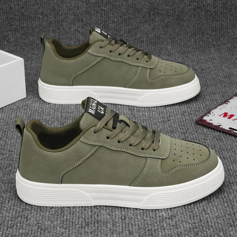 Men's Large Size Casual Lace-Up Sneakers