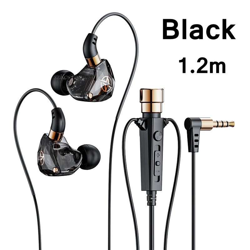 HiFi Wired In-Ear Earphones with Mic