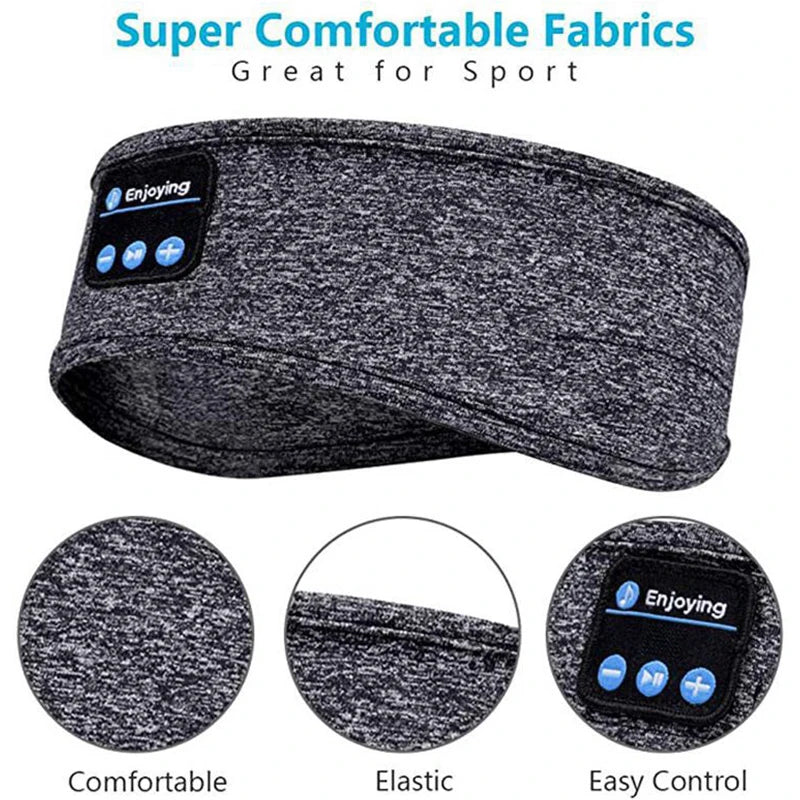 Bluetooth Sleep Headband with Wireless Headphones