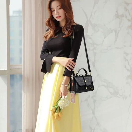 Premium Leather Crossbody Bag for Women