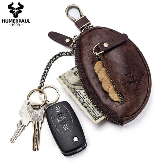 Men’s Genuine Leather Key Wallet