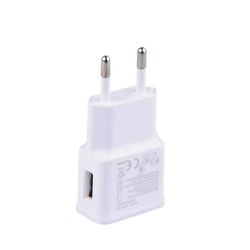 Dual USB Wall Charger with EU Plug