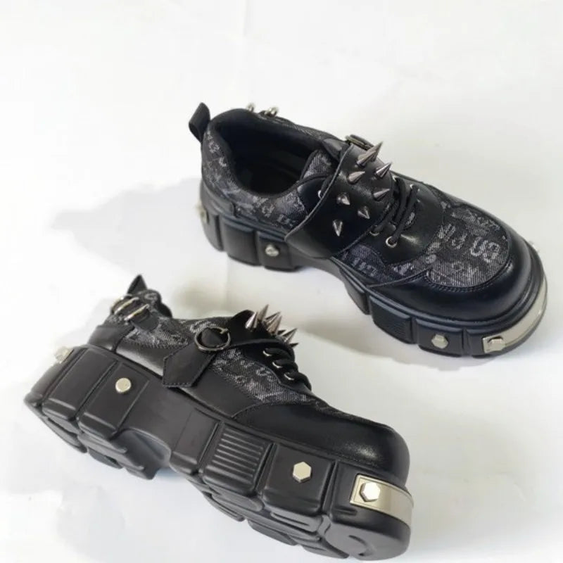 Men’s Premium Height Boosting Leather Shoes