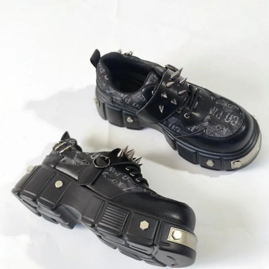 Men’s Premium Height Boosting Leather Shoes