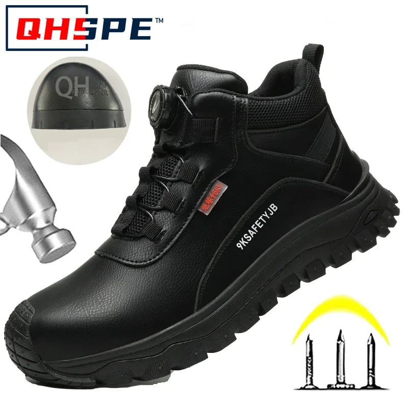 Men's 6KV Insulated Safety Work Shoes Anti-Slip Breathable Footwear