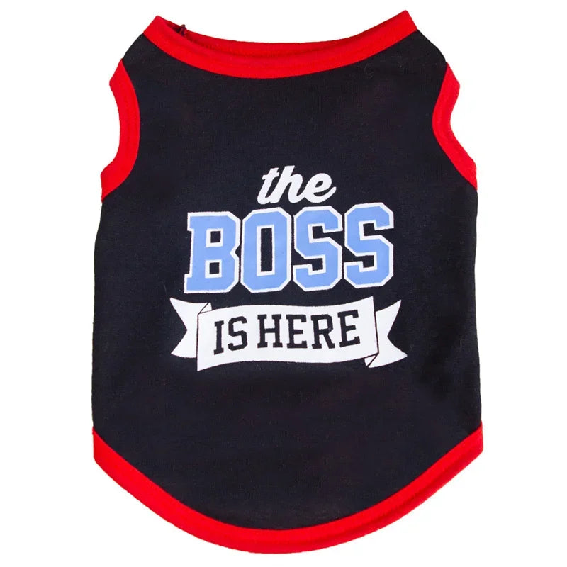 Summer Cotton Pet Vest T-Shirt for Dogs & Cats