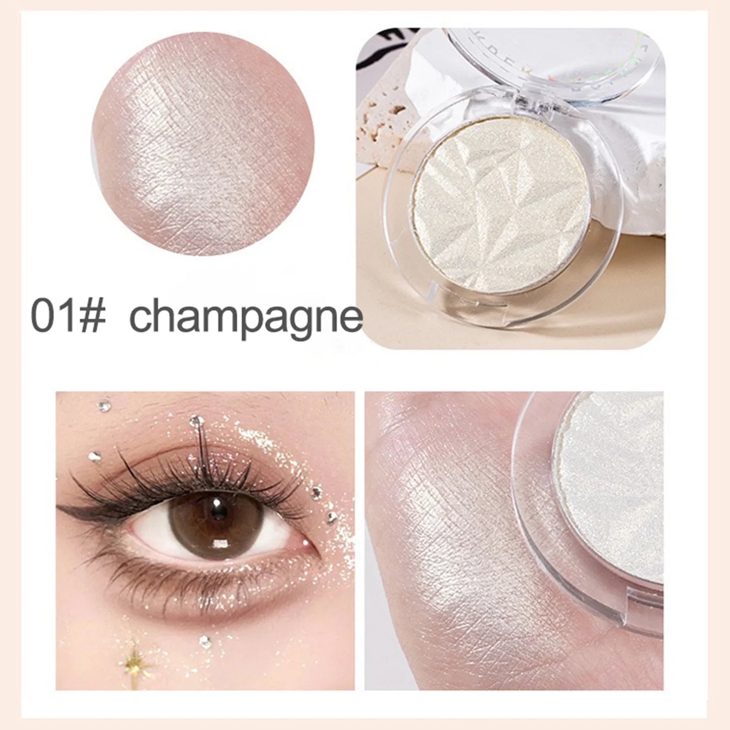 Diamond Glow Highlighter Duo Palette