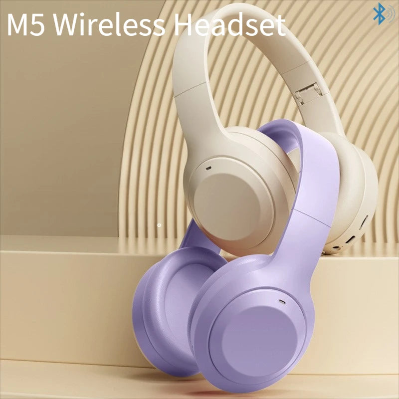 M5 Wireless Bluetooth Over-Ear Headphones