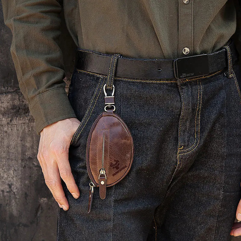 Men’s Genuine Leather Key Wallet