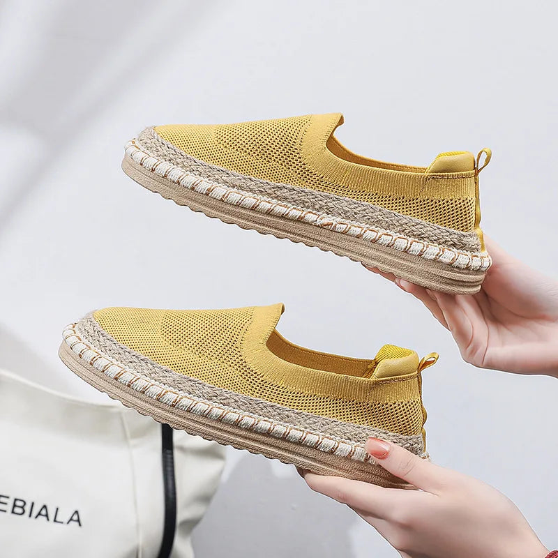 Women's Breathable Mesh Casual Flat Shoes
