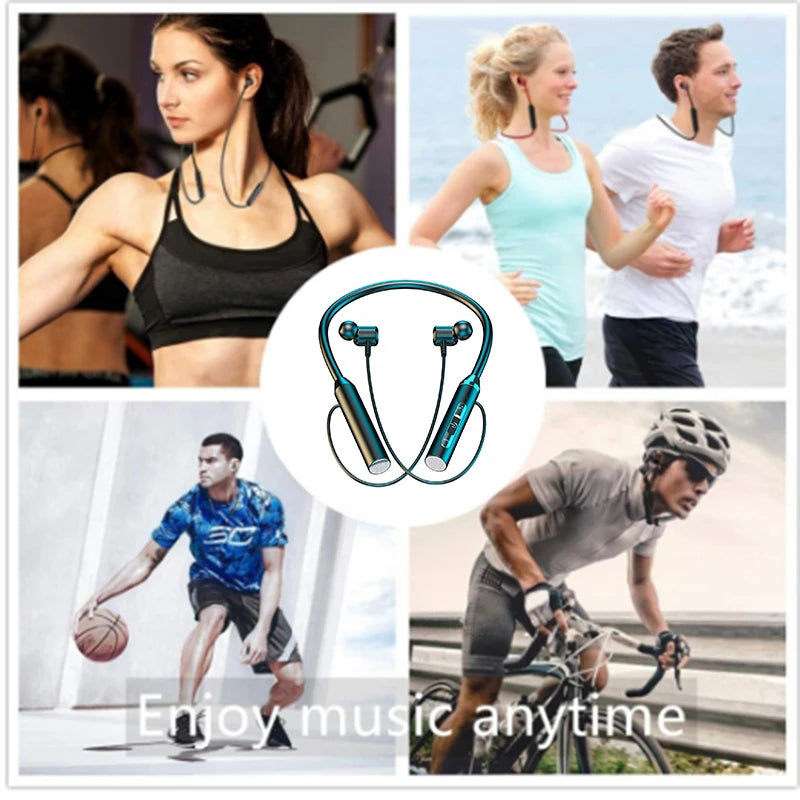 Wireless Bluetooth Neckband Earphones