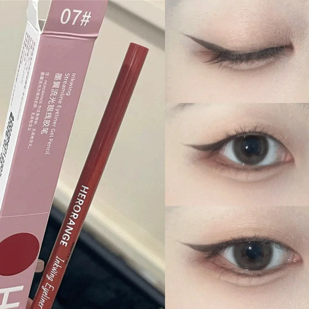 12 Colour Waterproof Eyeliner Pencil Long-Lasting Makeup Stick