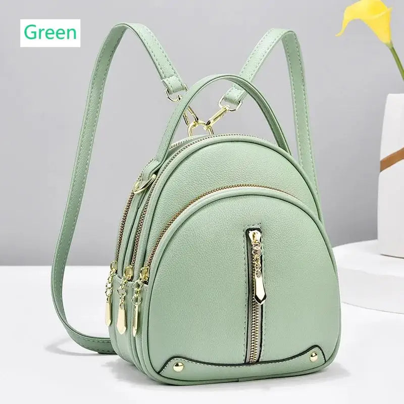 Women’s Mini PU Backpack Handbag