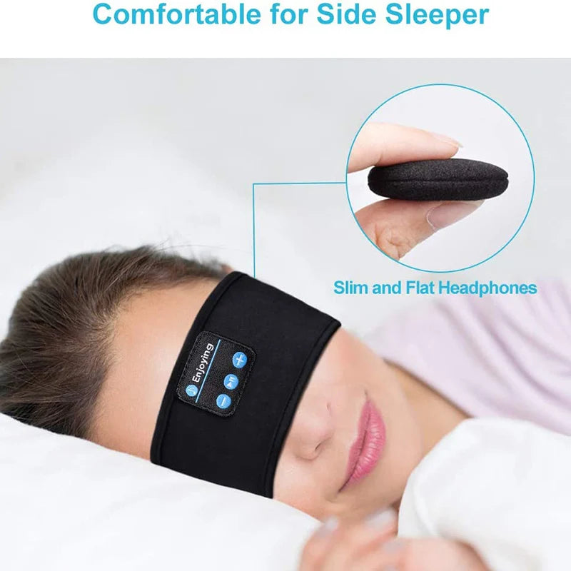Bluetooth Sleep Headband with Wireless Headphones