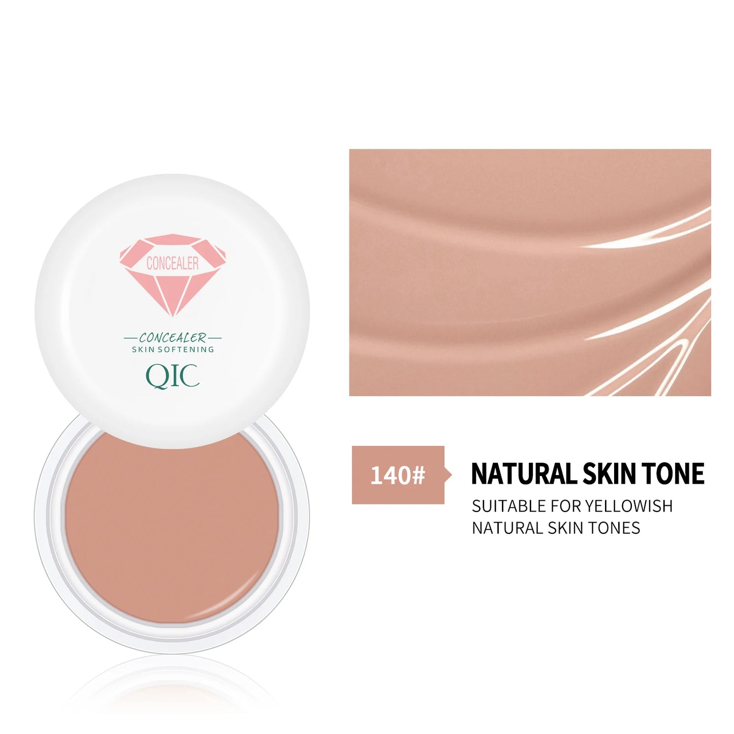 Waterproof Full Coverage Concealer Cream