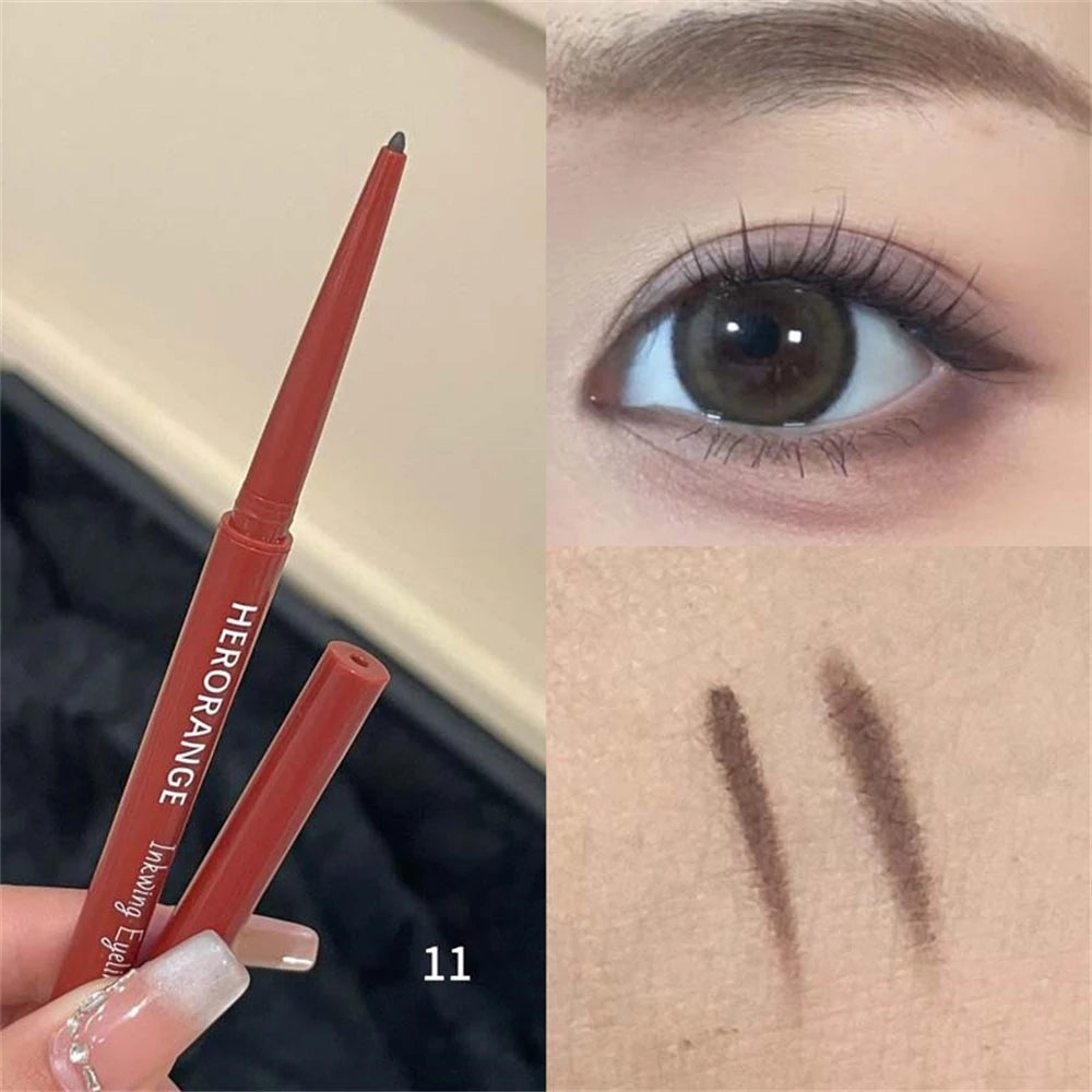 12 Colour Waterproof Eyeliner Pencil Long-Lasting Makeup Stick