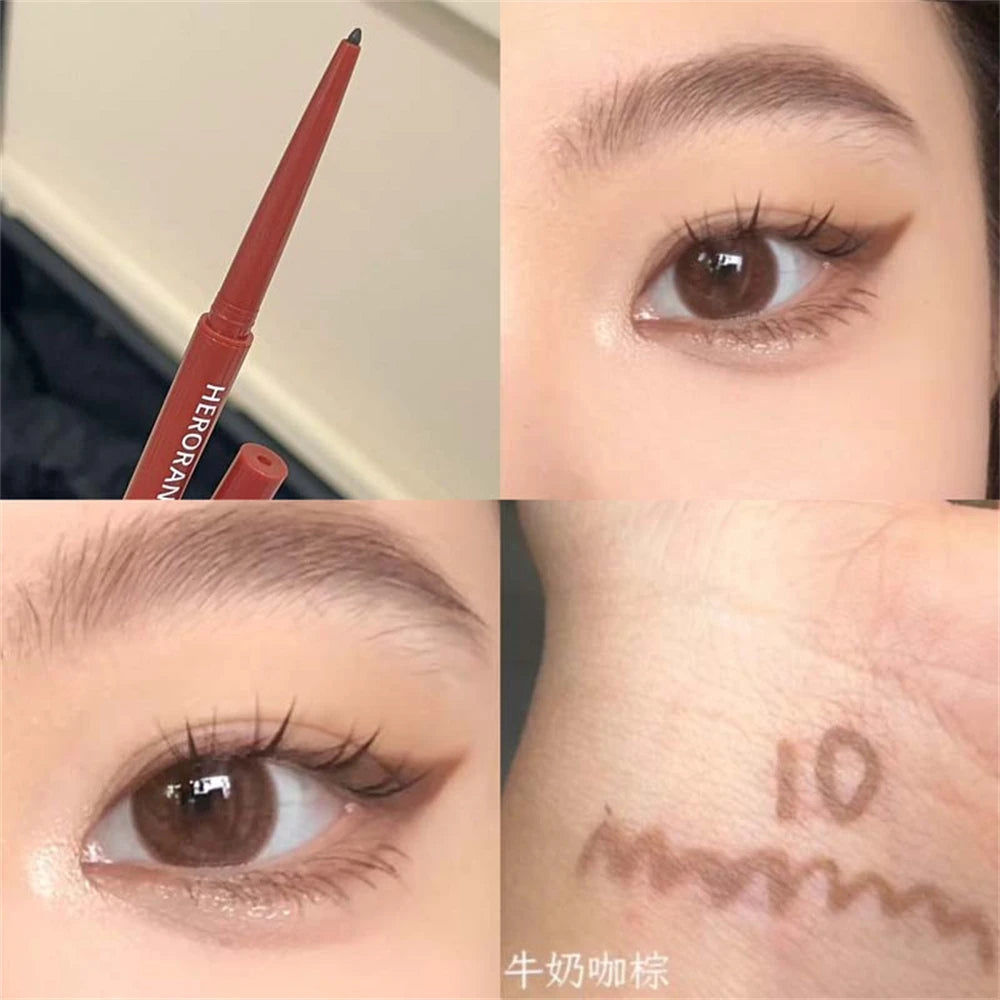 12 Colour Waterproof Eyeliner Pencil Long-Lasting Makeup Stick