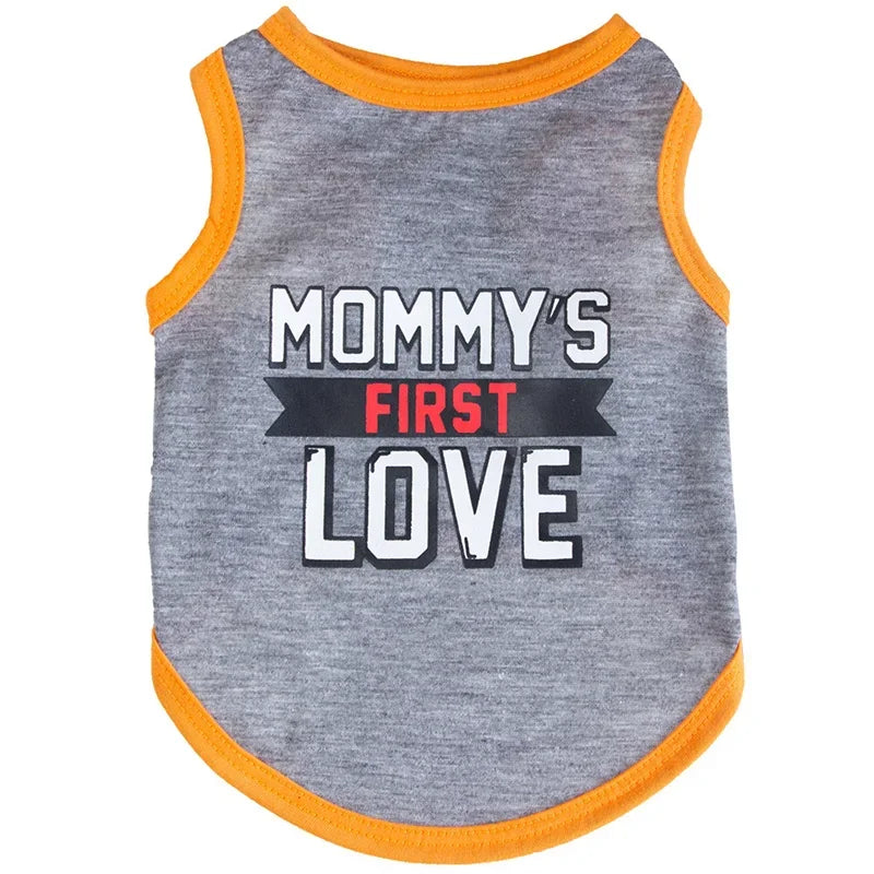 Summer Cotton Pet Vest T-Shirt for Dogs & Cats