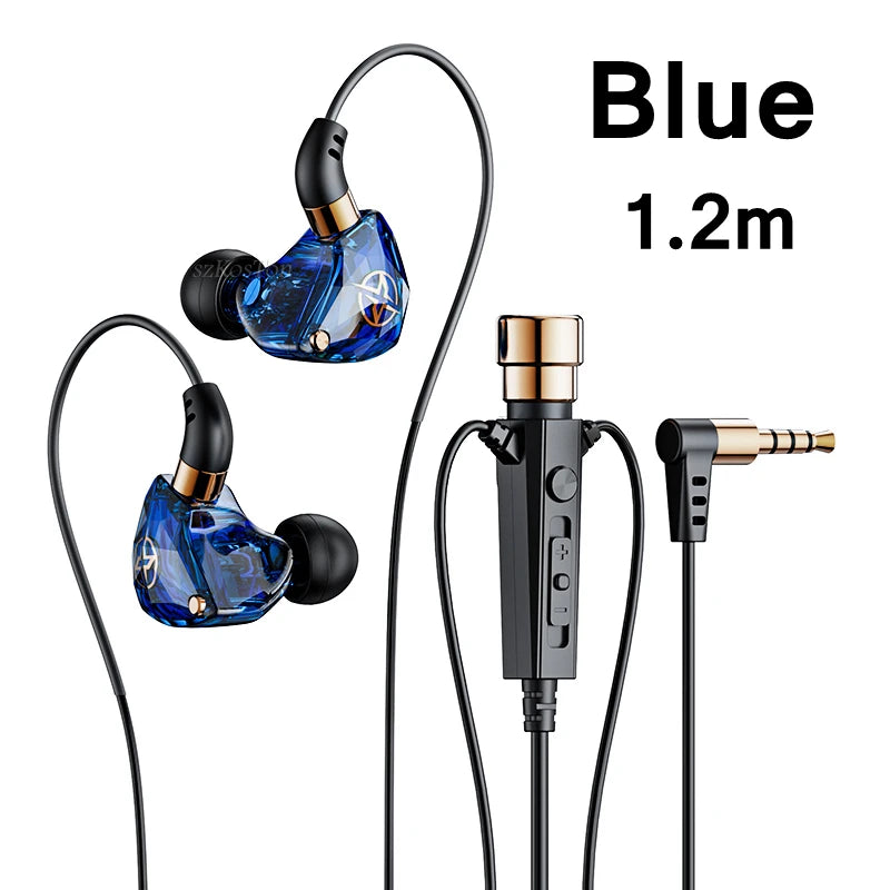 HiFi Wired In-Ear Earphones with Mic