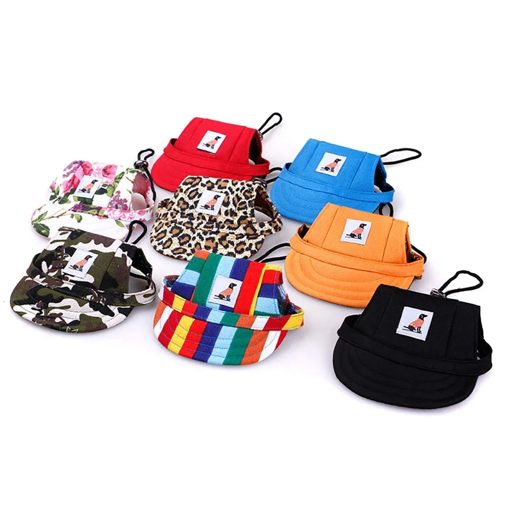 Adjustable Pet Baseball Cap for Dogs & Cats