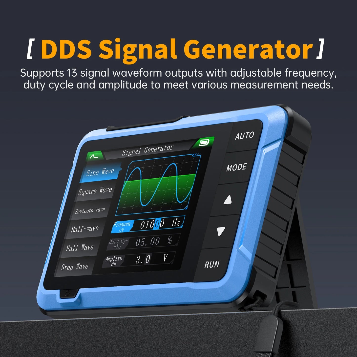 FNIRSI DSO510 Mini Handheld Digital Oscilloscope 2-in-1 Electronic Tester