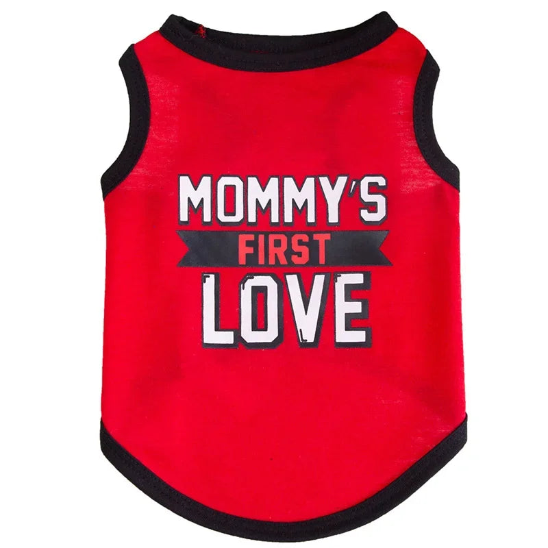 Summer Cotton Pet Vest T-Shirt for Dogs & Cats