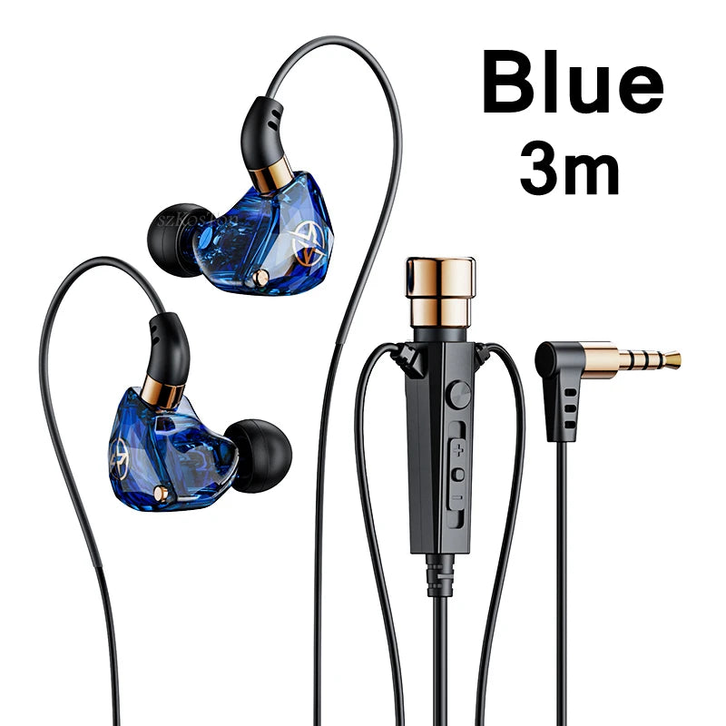 HiFi Wired In-Ear Earphones with Mic