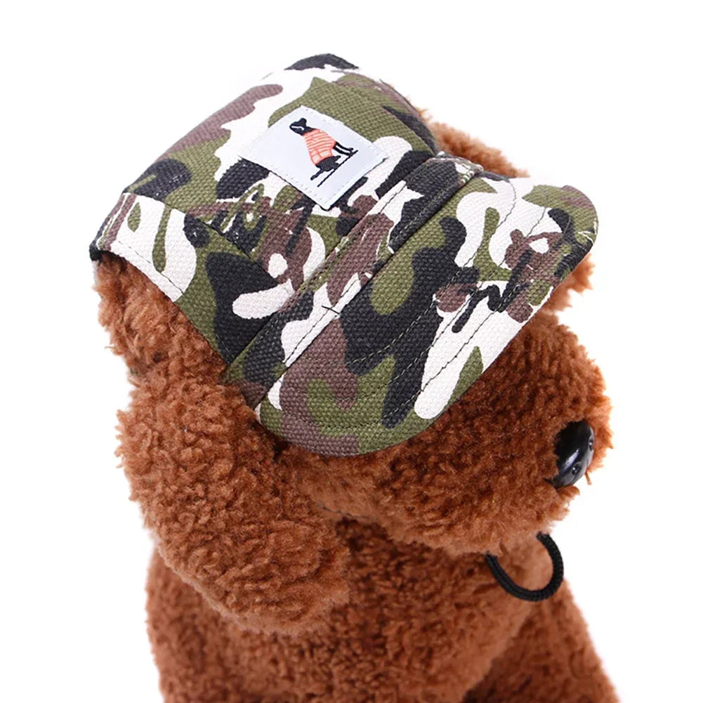 Adjustable Pet Baseball Cap for Dogs & Cats
