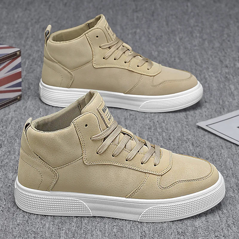 Men's Large Size Casual Lace-Up Sneakers