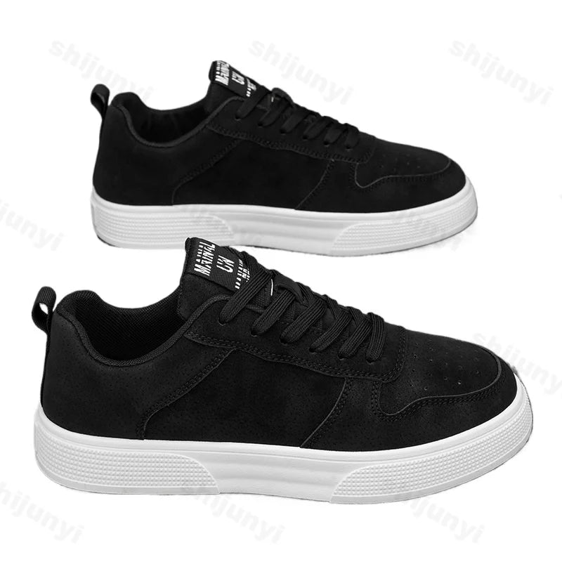 Men's Large Size Casual Lace-Up Sneakers