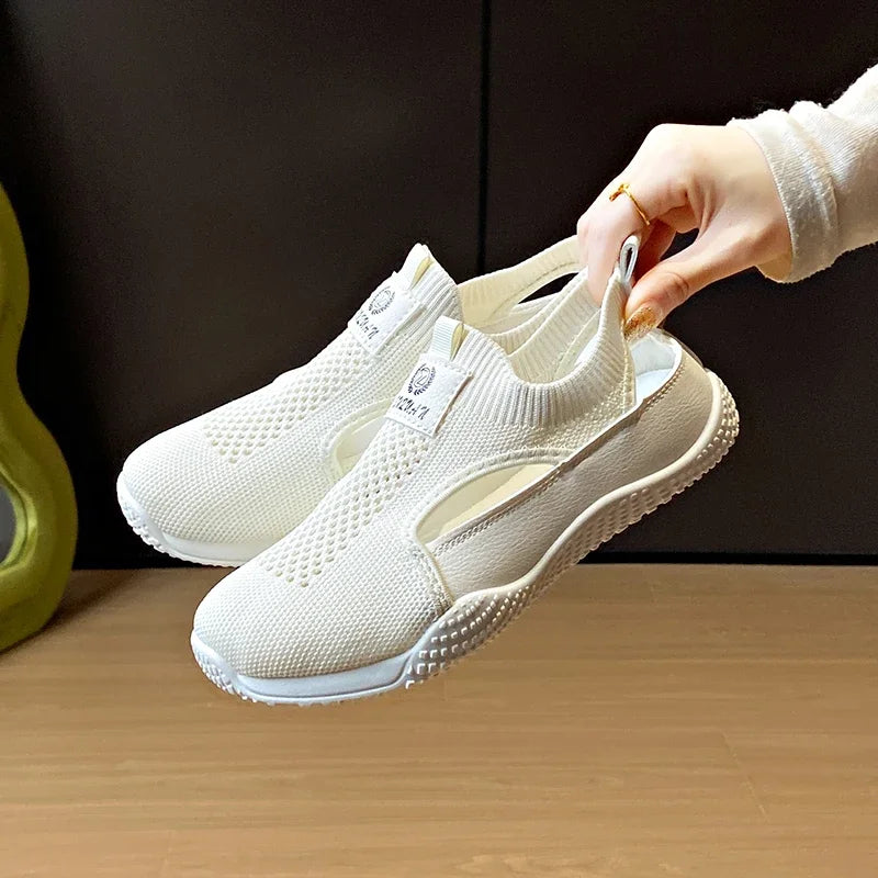Women's Breathable Mesh Platform Sneakers