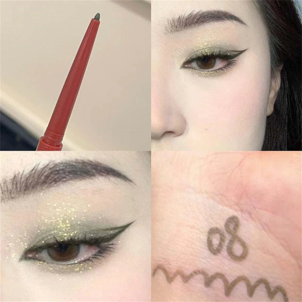 12 Colour Waterproof Eyeliner Pencil Long-Lasting Makeup Stick