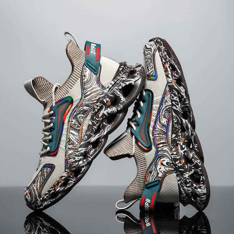 Men's Breathable Casual Running Sneakers