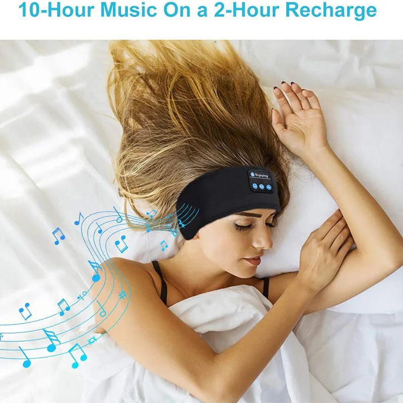 Bluetooth Sleep Headband with Wireless Headphones