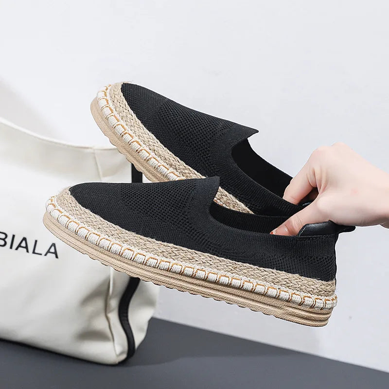 Women's Breathable Mesh Casual Flat Shoes
