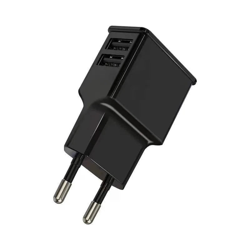 Dual USB Wall Charger with EU Plug