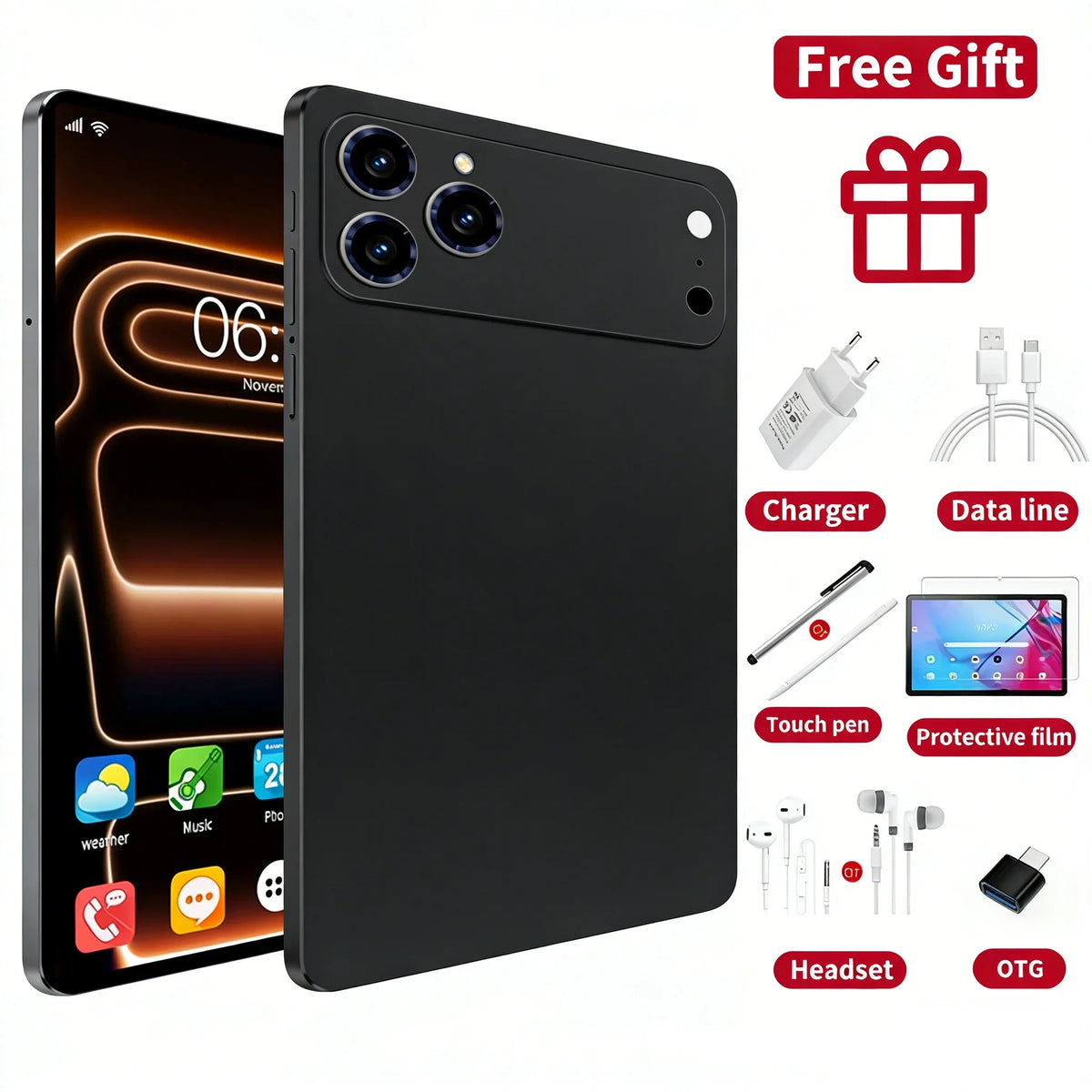 11-Inch Android 16 5G Tablet PC