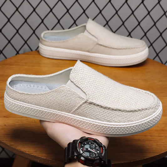 Men's Summer Breathable Casual Half Slippers