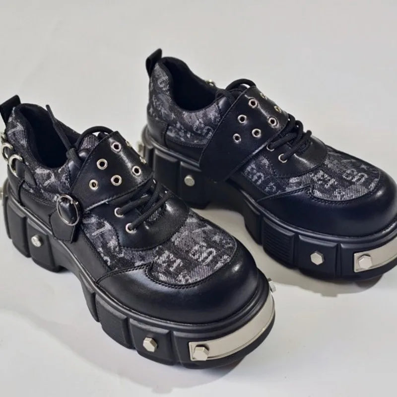 Men’s Premium Height Boosting Leather Shoes