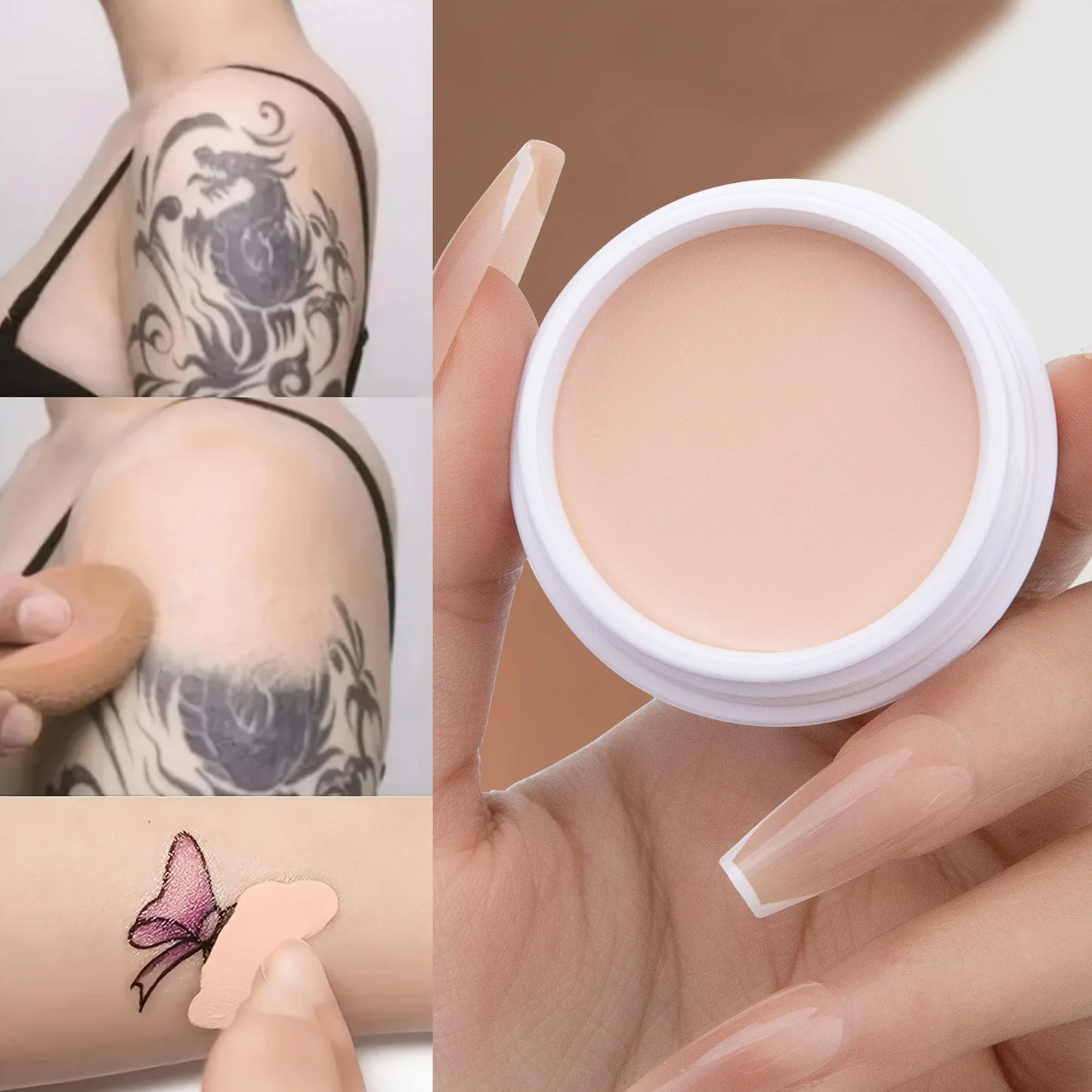 Waterproof Full Coverage Concealer Cream