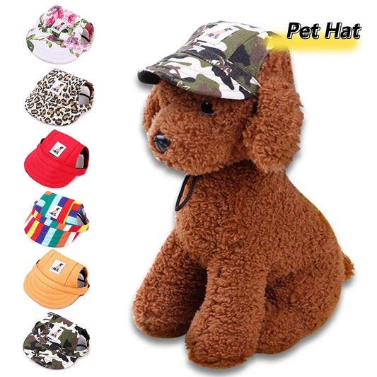 Adjustable Pet Baseball Cap for Dogs & Cats