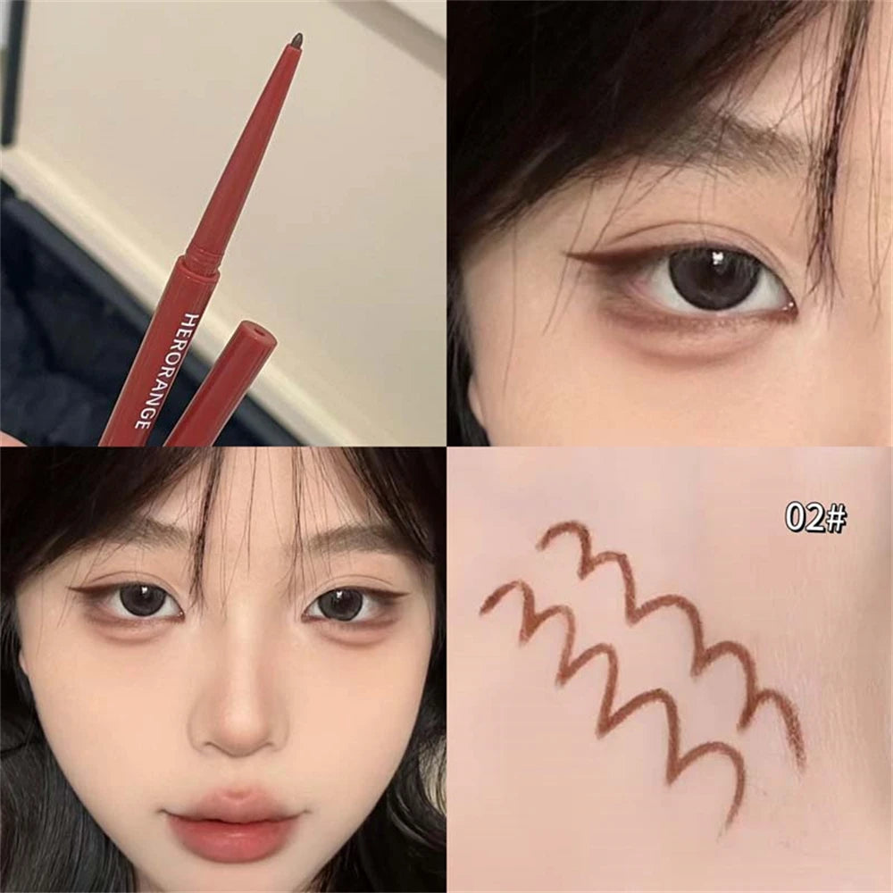 12 Colour Waterproof Eyeliner Pencil Long-Lasting Makeup Stick