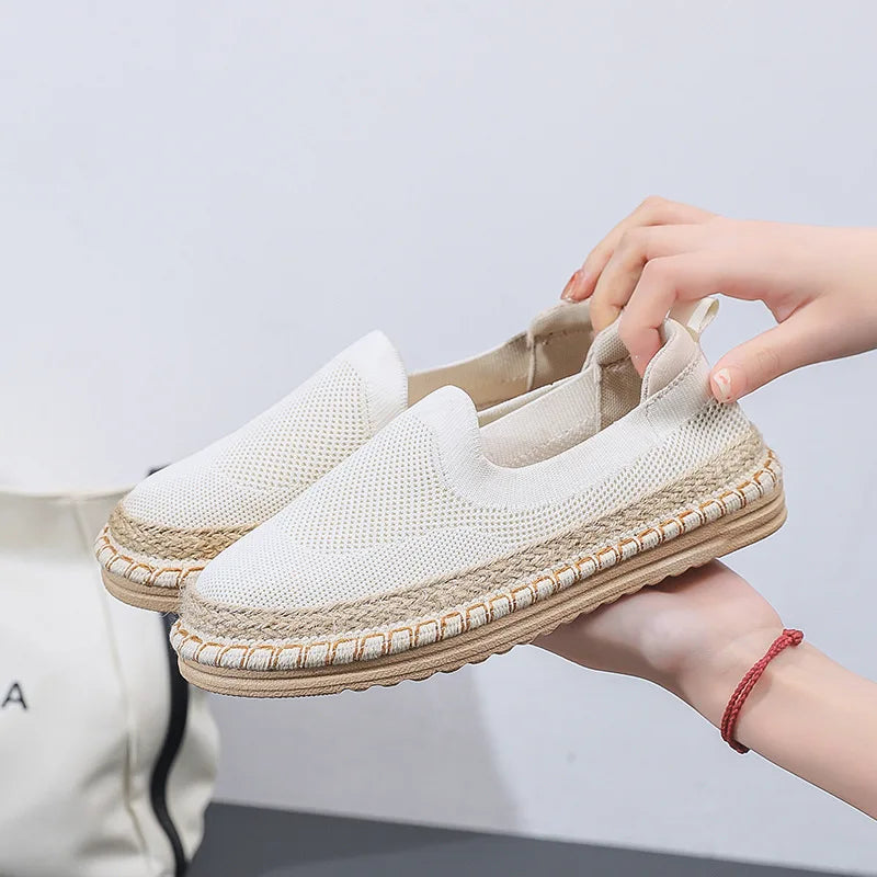 Women's Breathable Mesh Casual Flat Shoes