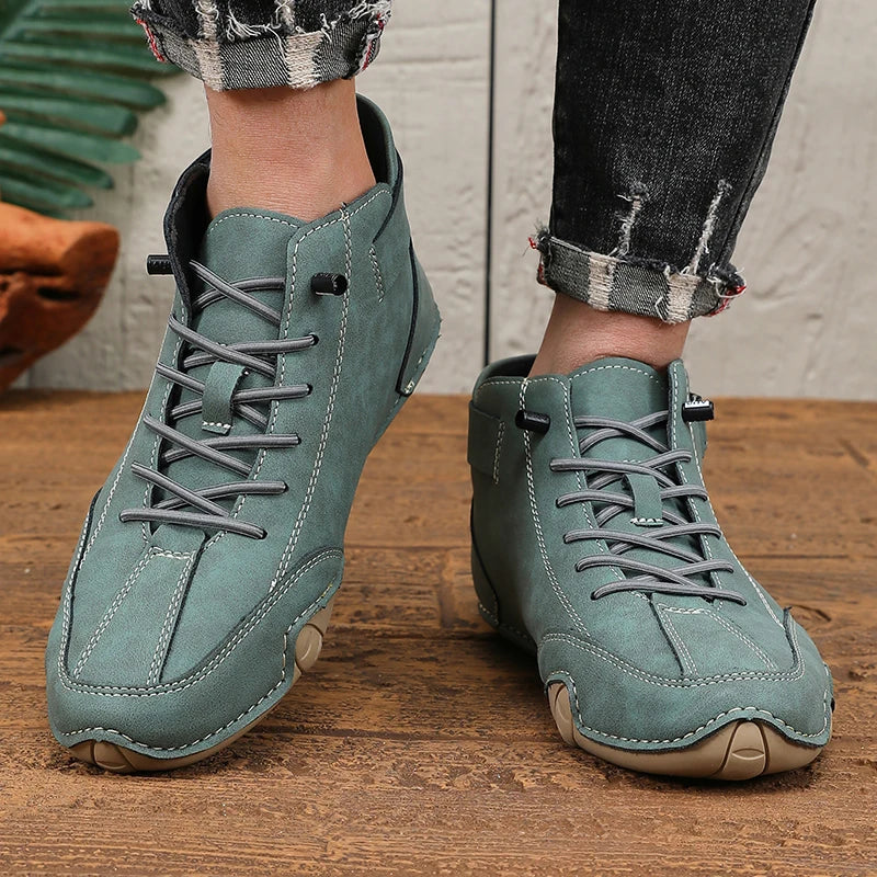 Men's High Top Ankle Boots Breathable Casual Sneakers