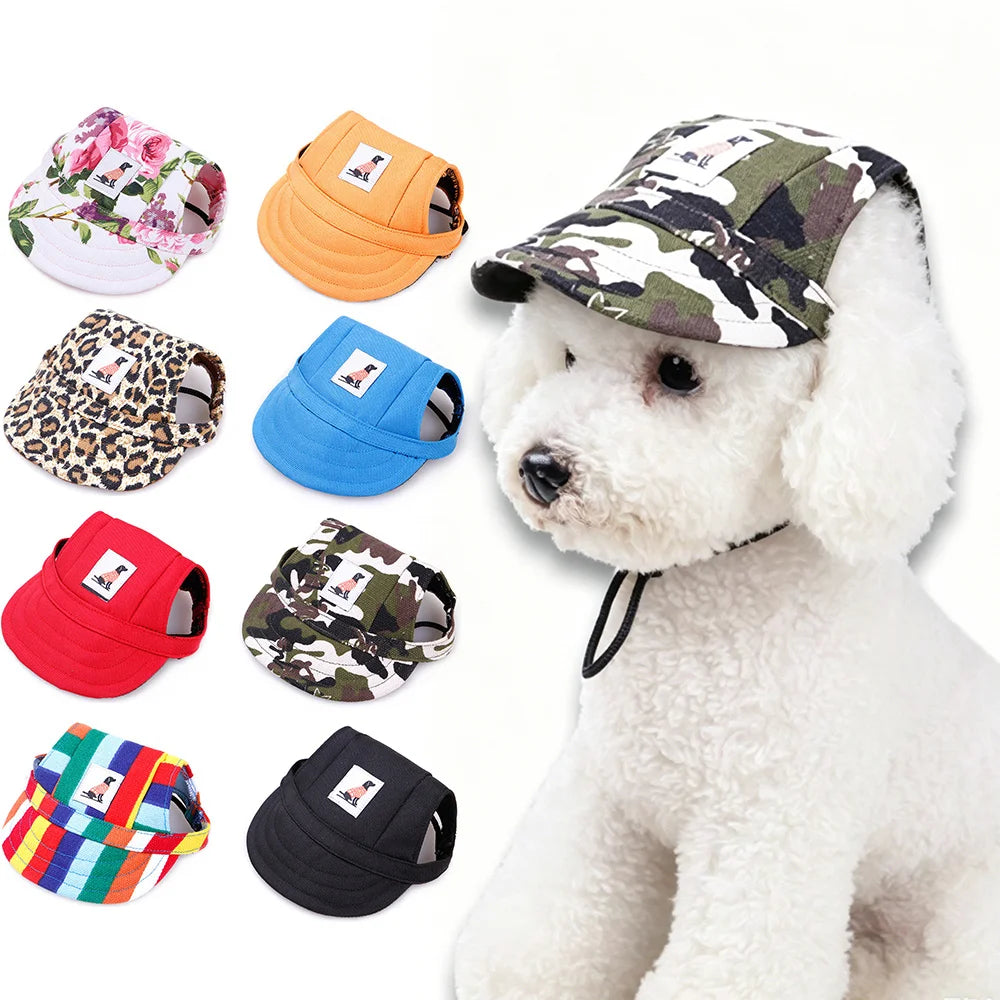 Adjustable Pet Baseball Cap for Dogs & Cats