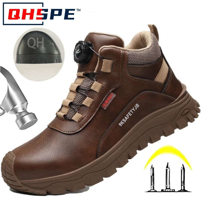 Men's 6KV Insulated Safety Work Shoes Anti-Slip Breathable Footwear