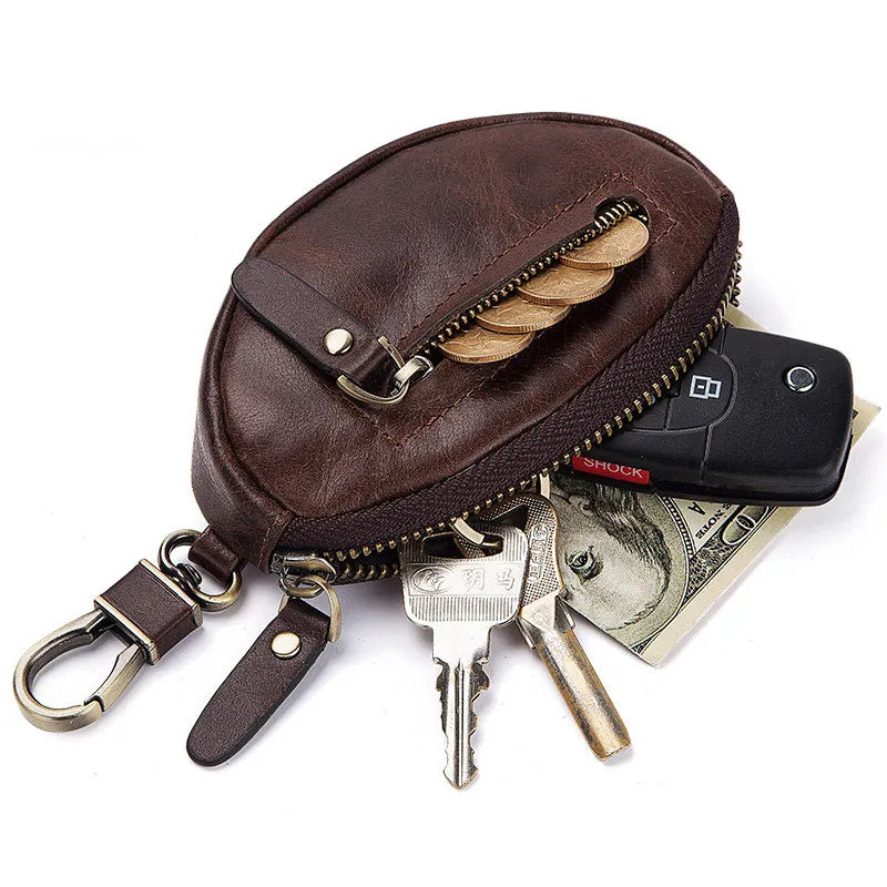 Men’s Genuine Leather Key Wallet