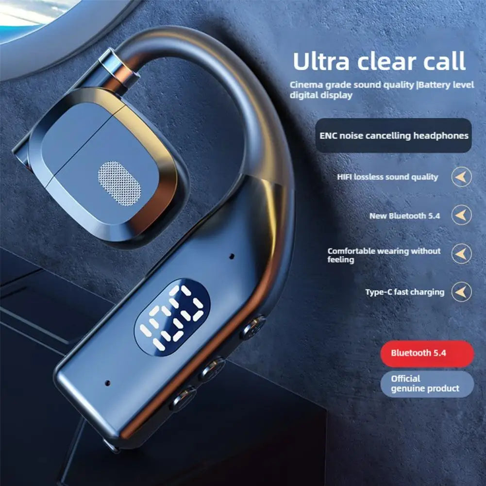 Wireless Bluetooth 5.4 Earhook Earbuds